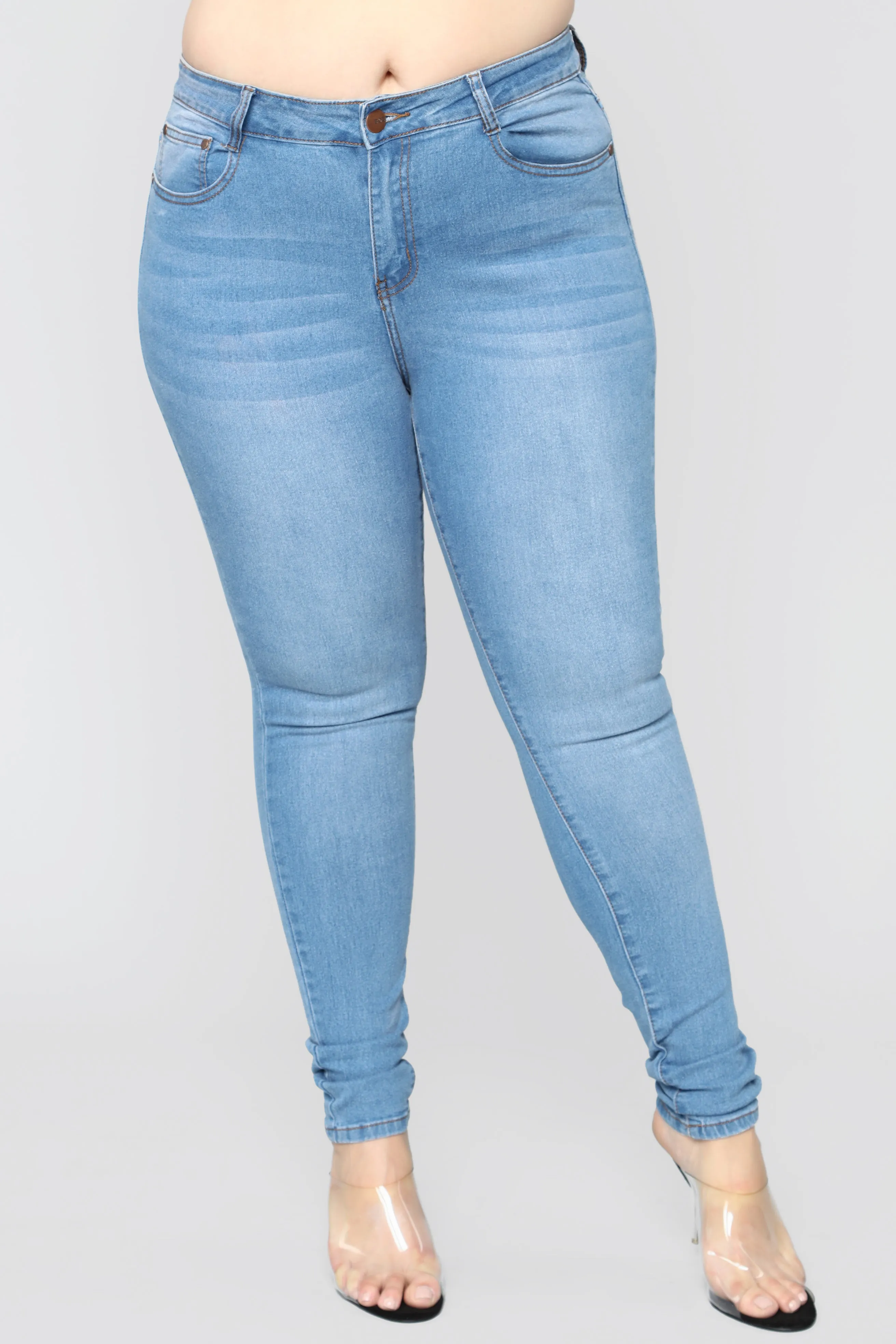 Always Bossy Skinny Jeans - Medium Denim