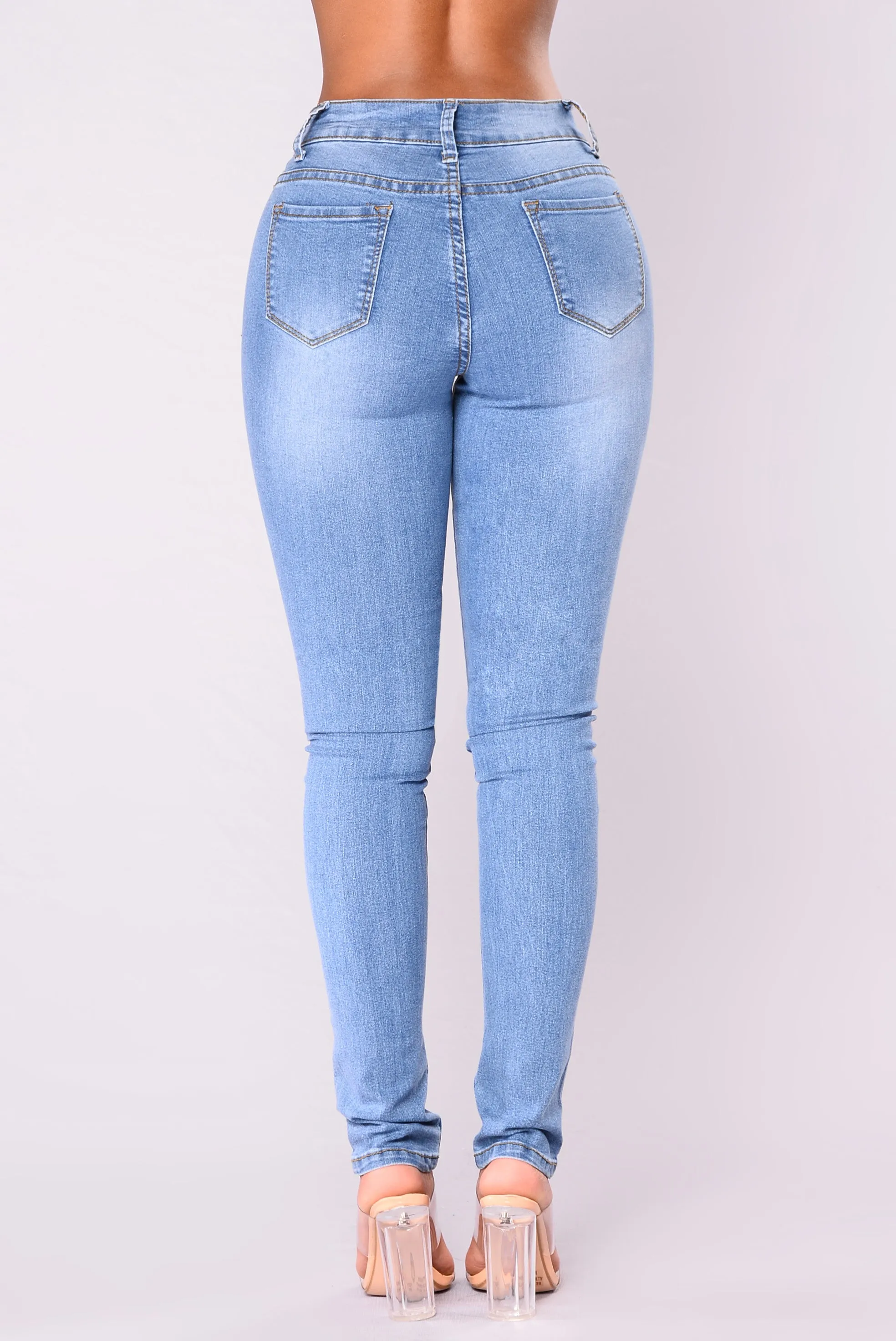 Always Bossy Skinny Jeans - Medium Denim