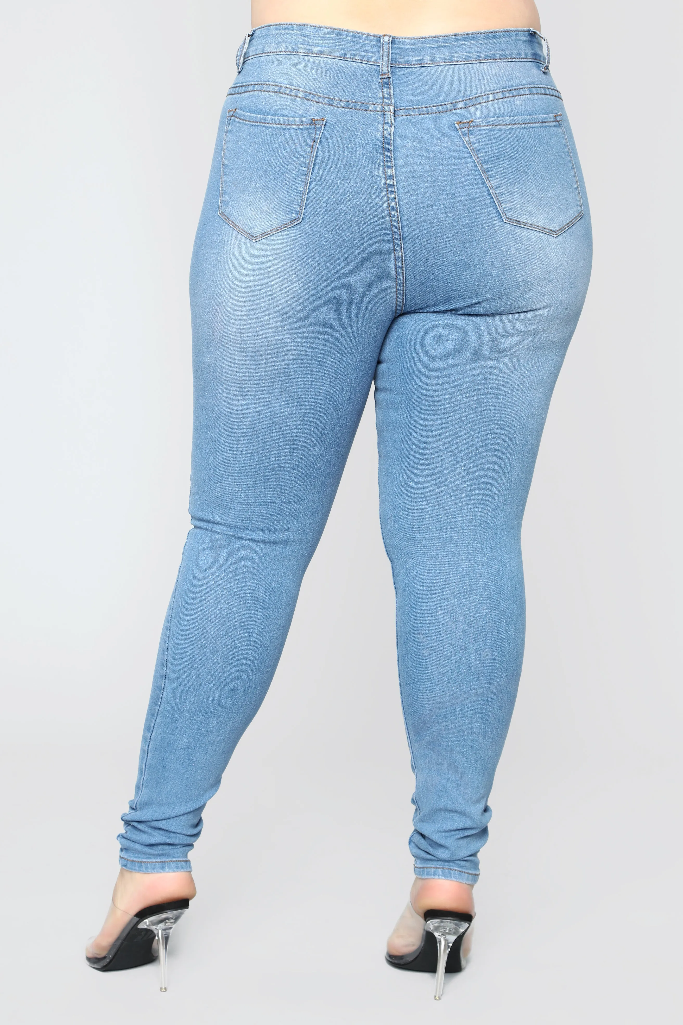 Always Bossy Skinny Jeans - Medium Denim
