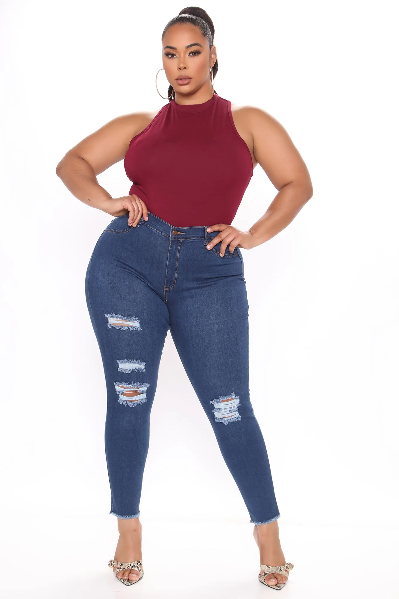 Always Leaving Jeans - Medium Wash