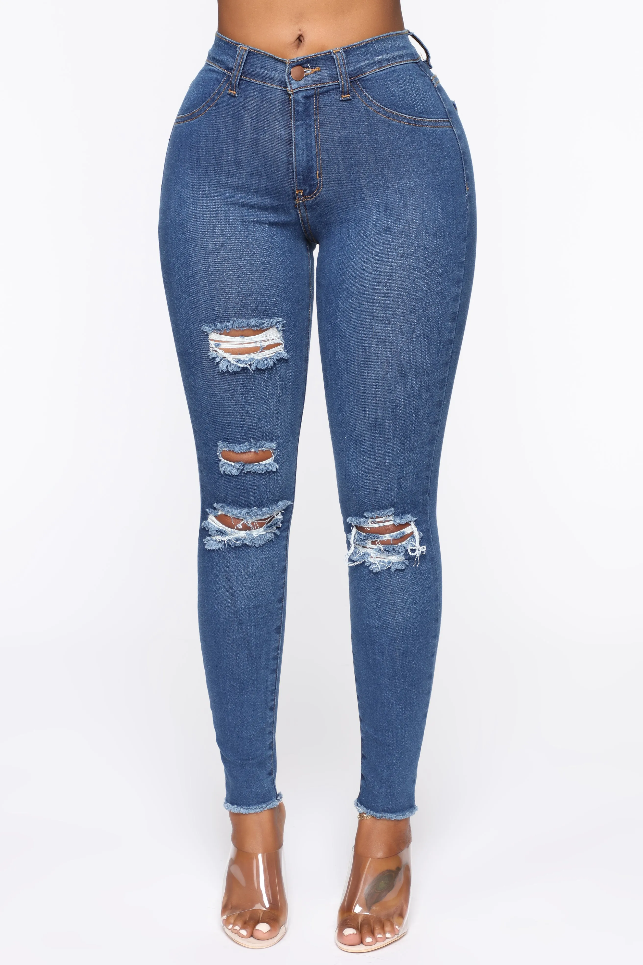 Always Leaving Jeans - Medium Wash