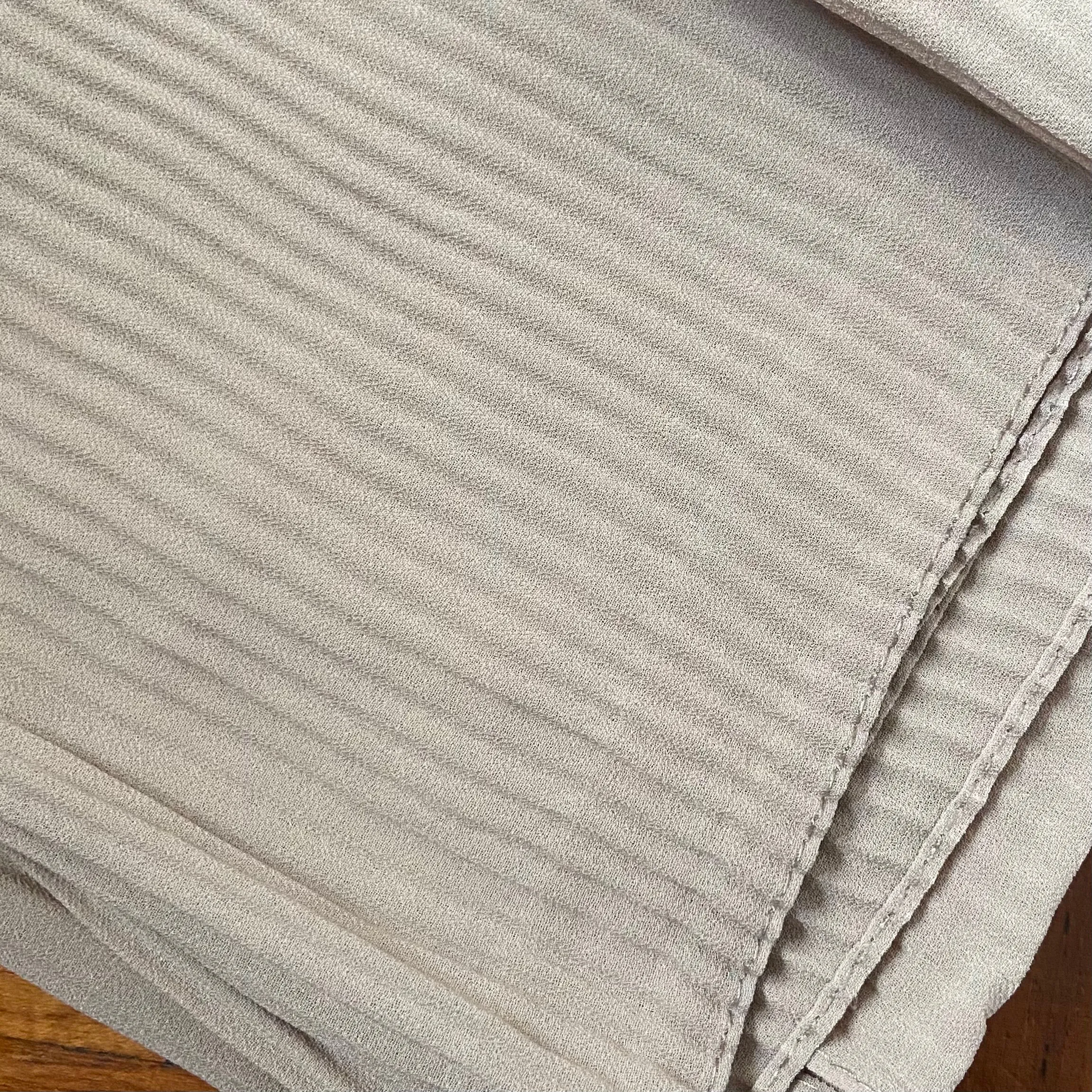 AS/IS - Pleats : Nude