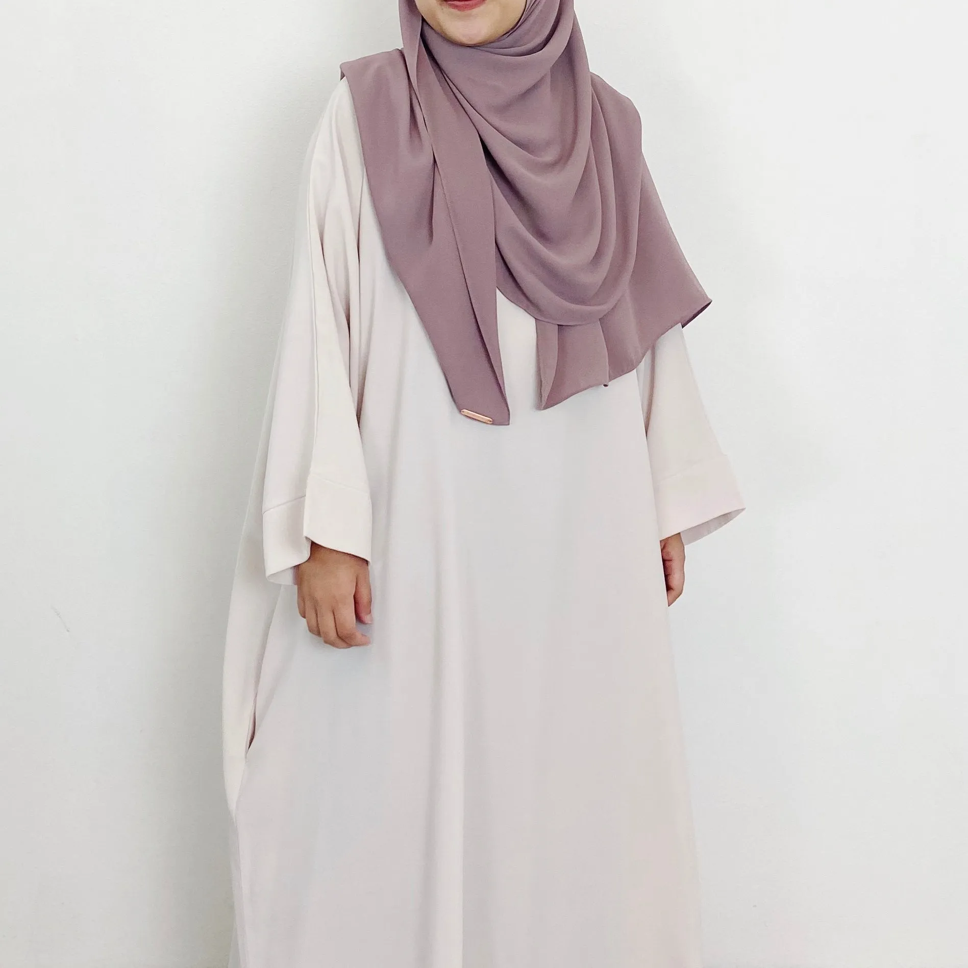AS/IS - Premium Chiffon : Dusty Purple