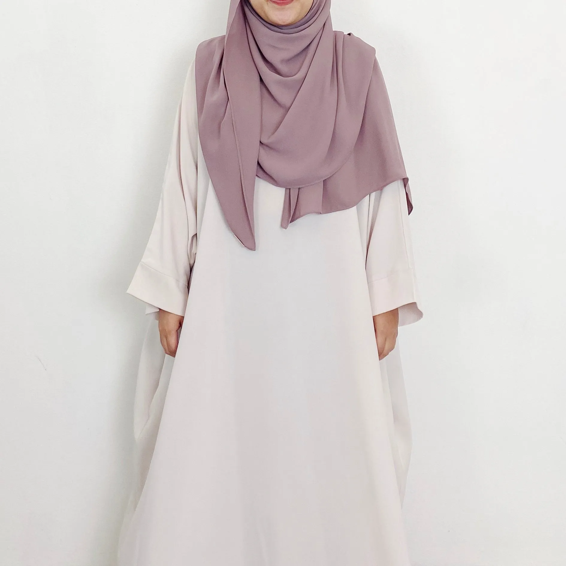 AS/IS - Premium Chiffon : Dusty Purple