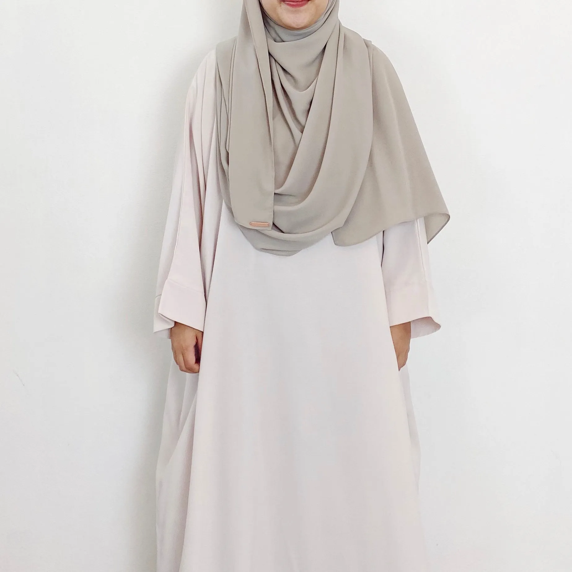 AS/IS - Super Wide Shawl : Wheat