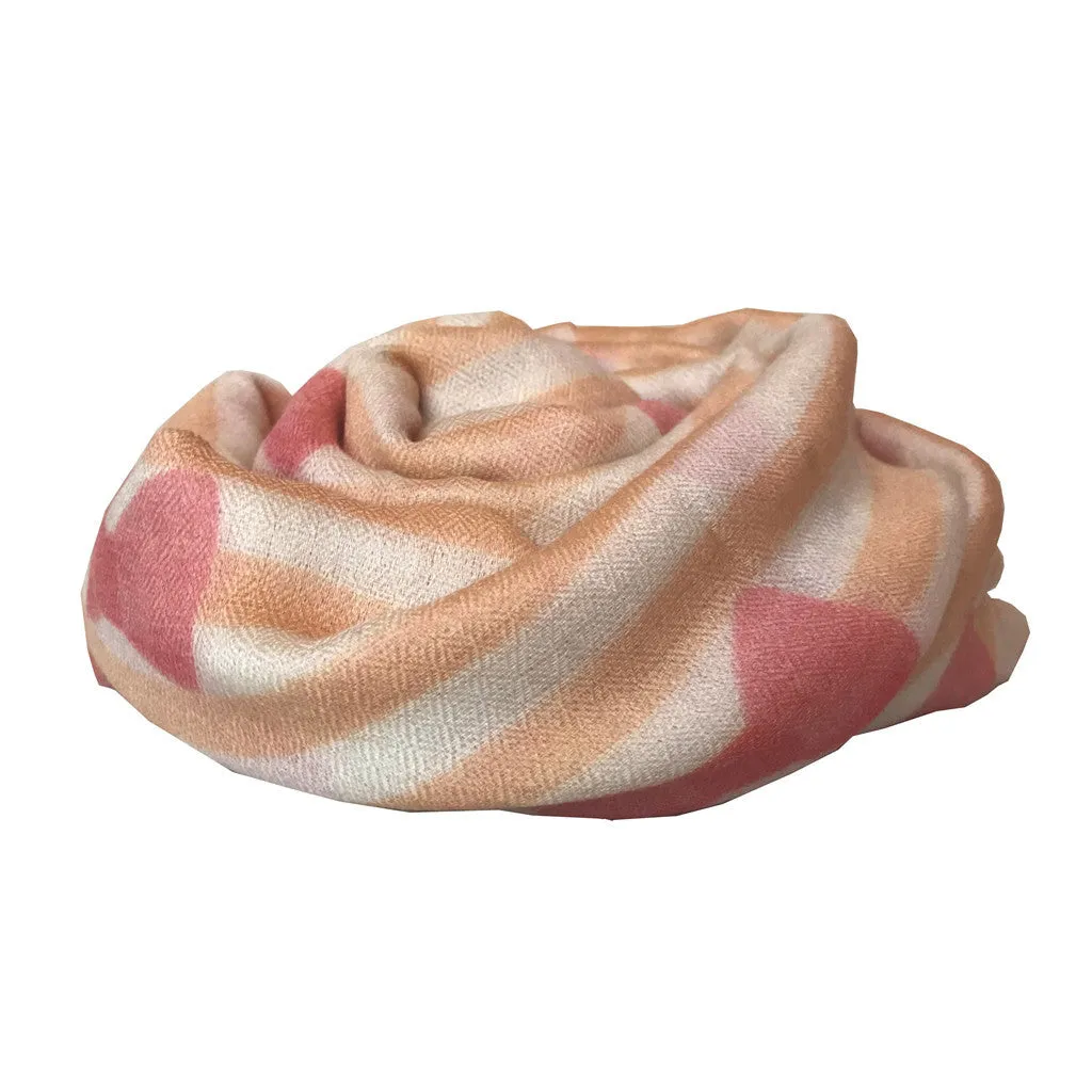 Baby Shawl <br> Bow Stripe