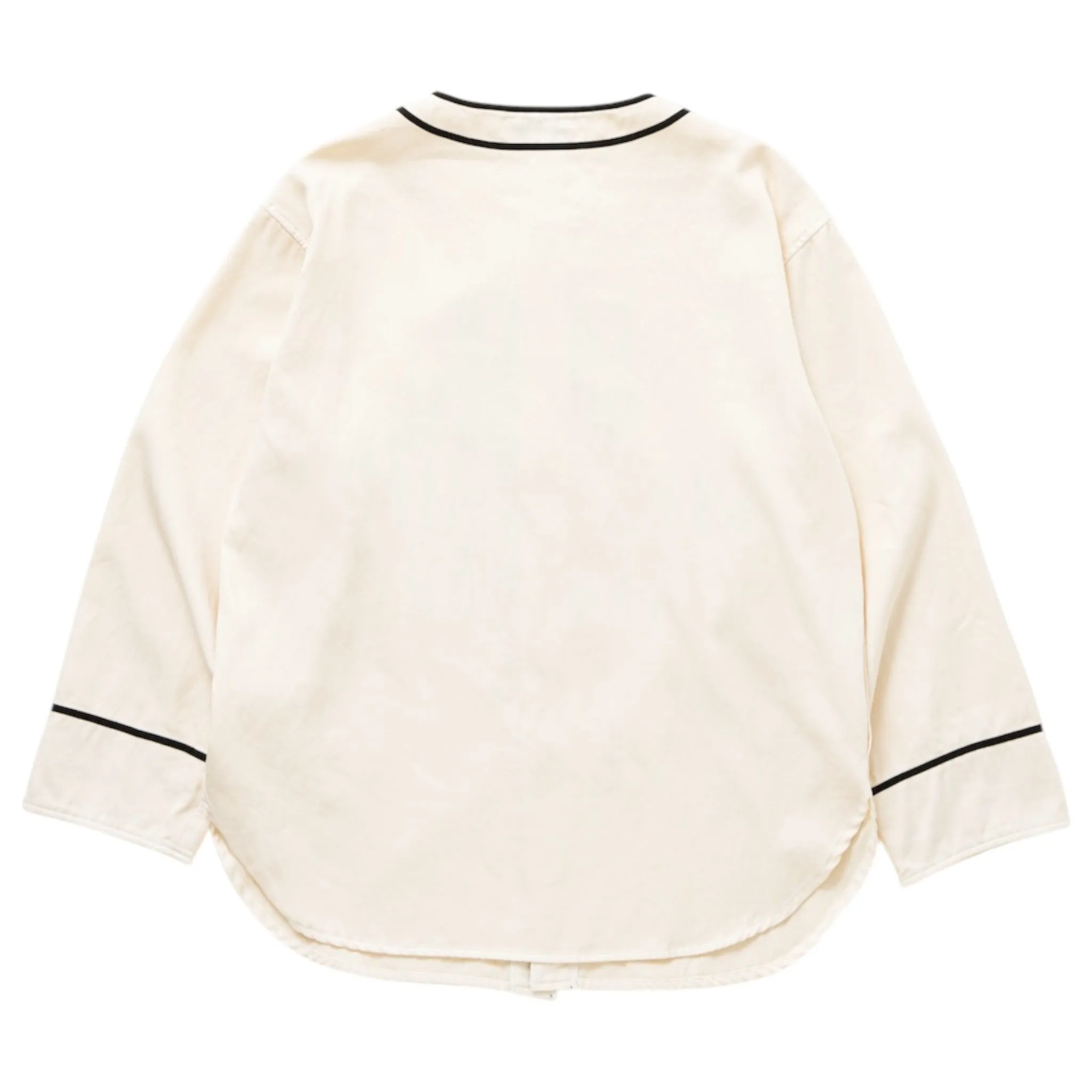BASEBALL SHIRTS(LS) / WHITE