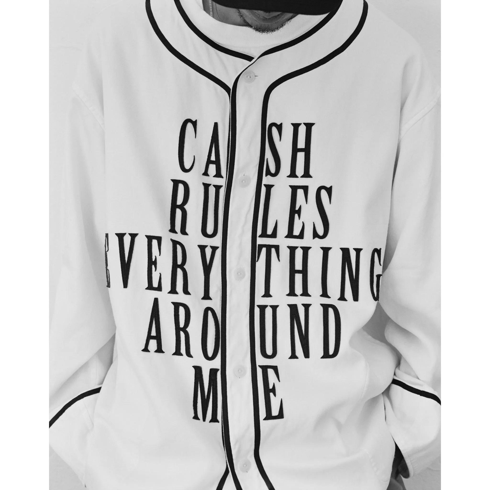 BASEBALL SHIRTS(LS) / WHITE