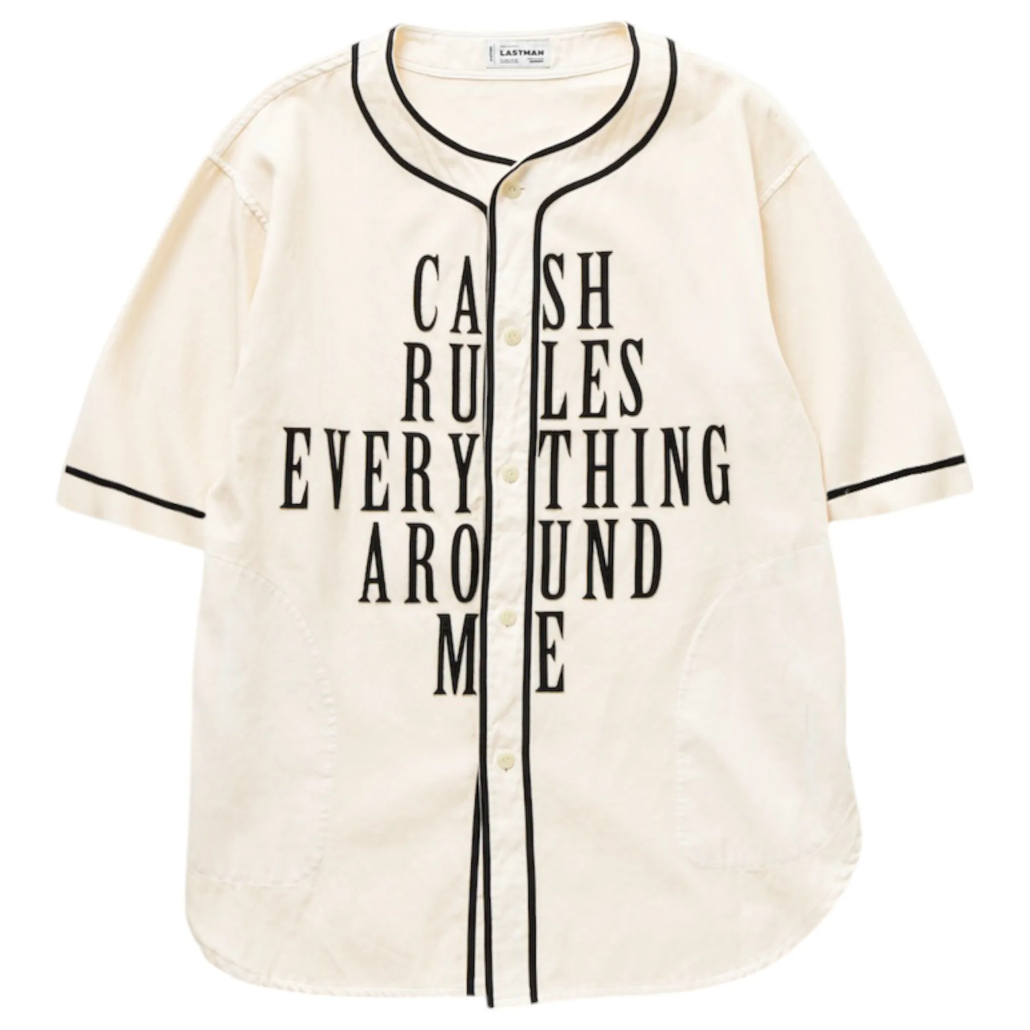 BASEBALL SHIRTS(SS) / WHITE