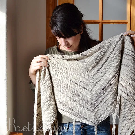 Betula shawl kit