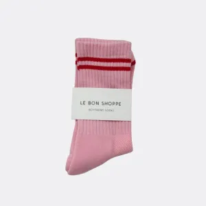 Boyfriend Socks (Amour Pink)