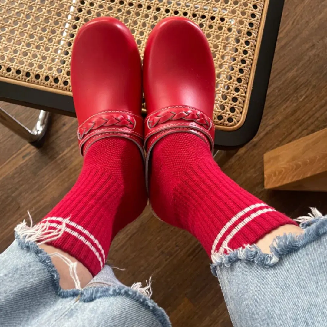 Boyfriend Socks (Red)