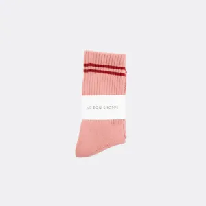 Boyfriend Socks (Vintage Pink)