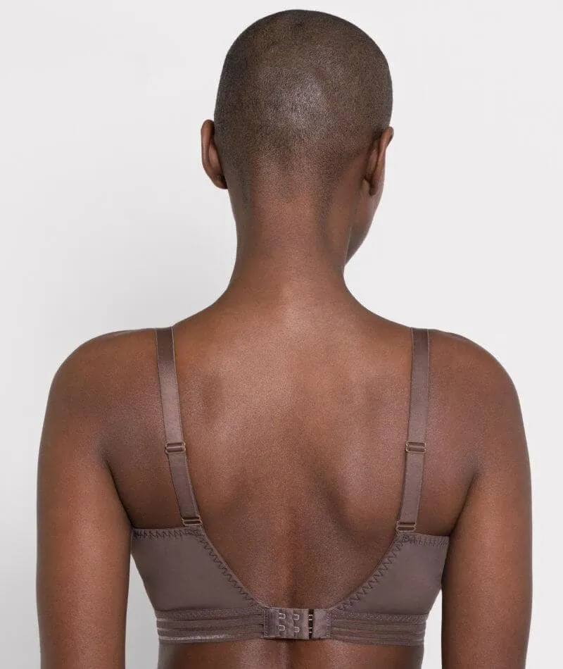 Curvy Kate Unwind Wire-free Bralette - Cocoa
