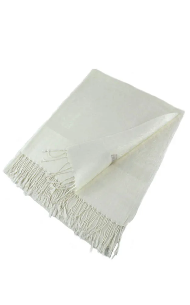 DB018-016 Light Paisley Pashmina Scarf Shawls