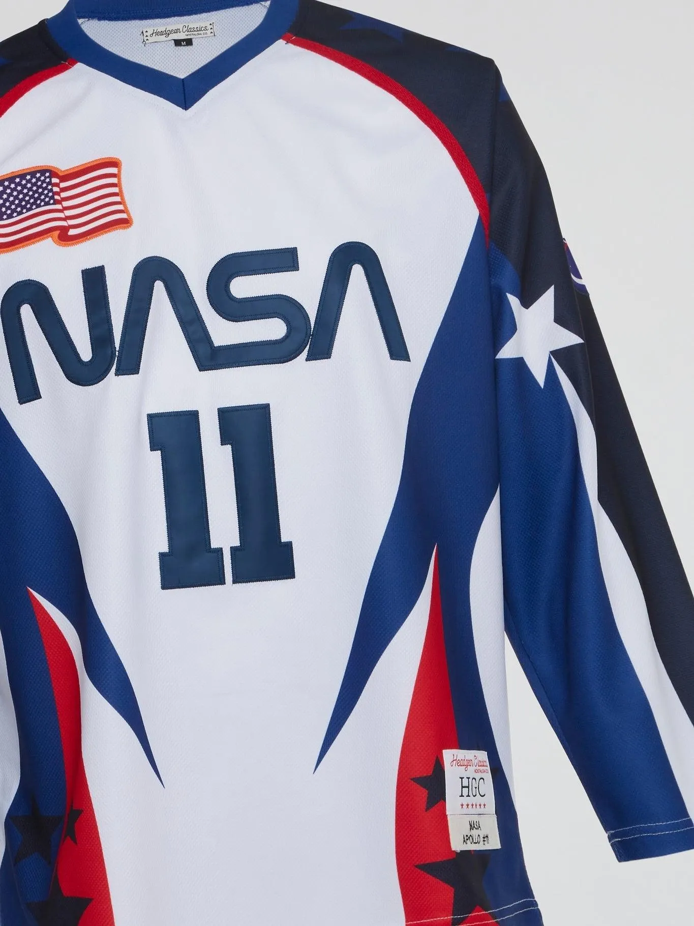 Headgear - NASA Hockey Jersey White