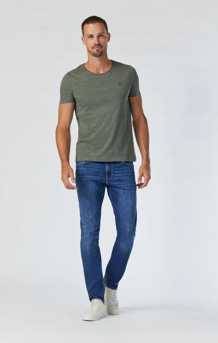 JAKE SLIM LEG IN INDIGO BRUSHED WILLIAMSBURG