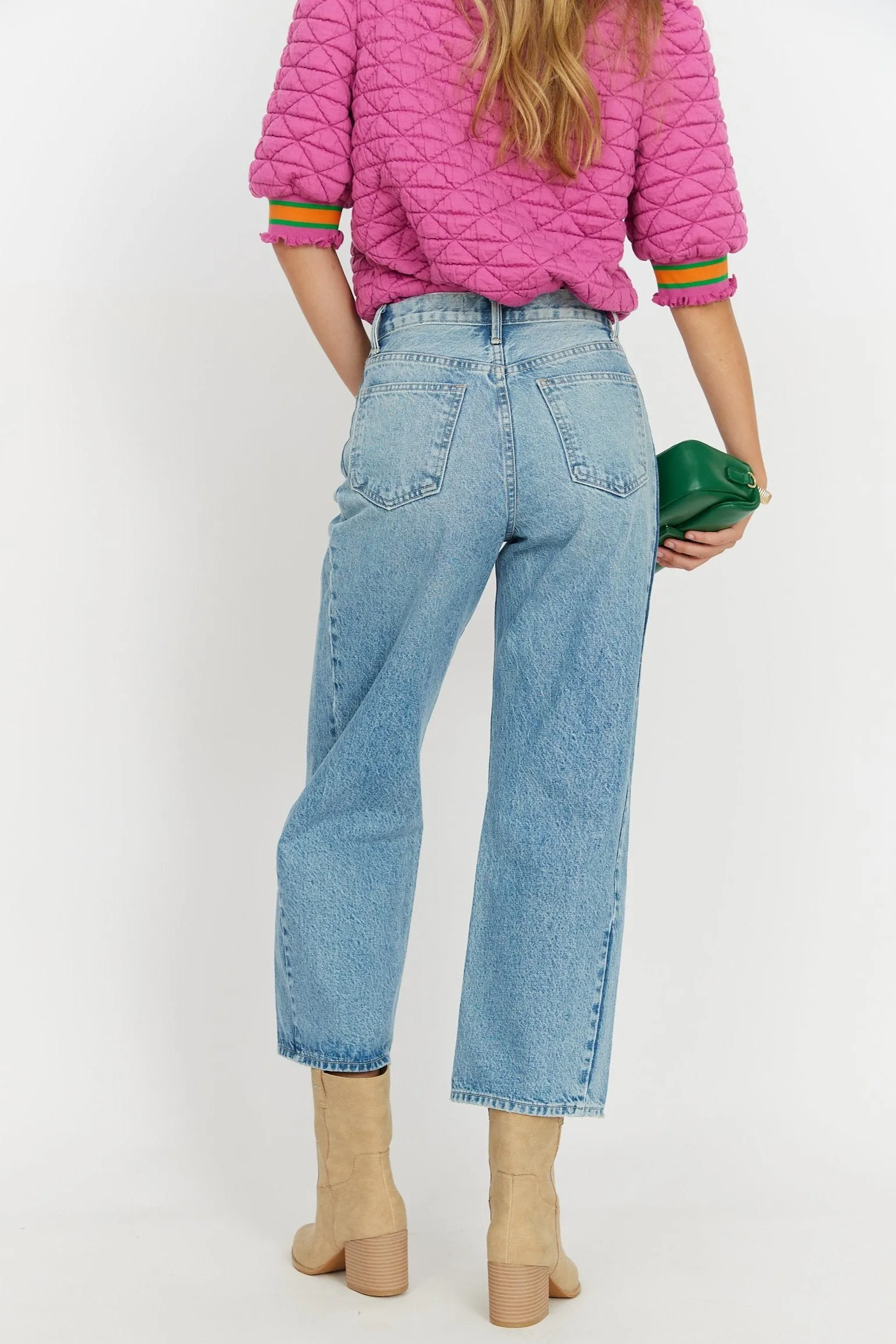 Kimmie Barrel Style Jeans