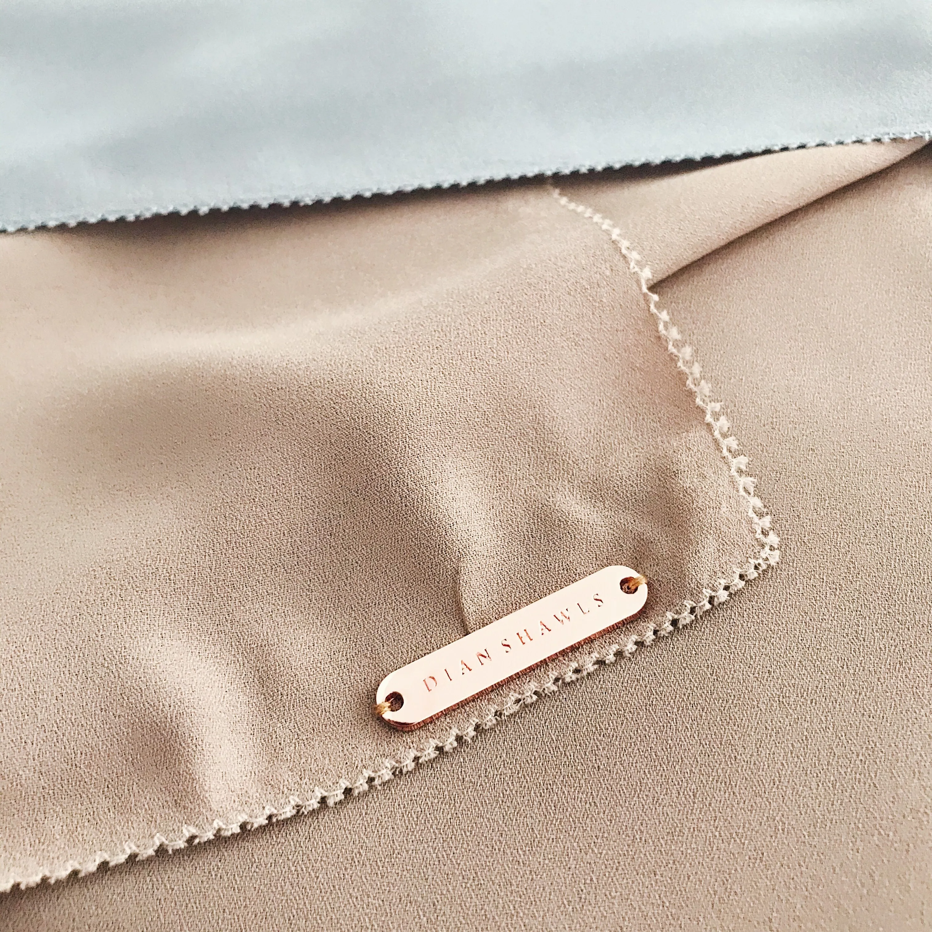 Korean Chiffon : Soft Peach