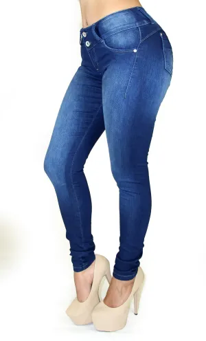 LAST ONE 17792 Maripily Seamless Skinny Jeans