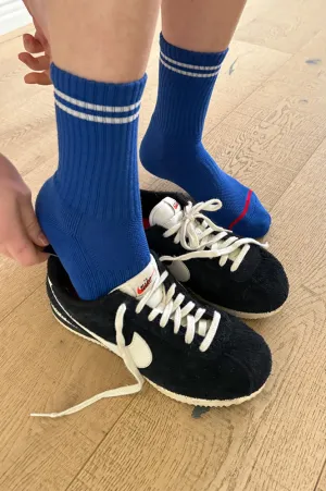 Le Bon Shoppe Boyfriend Cobalt Socks