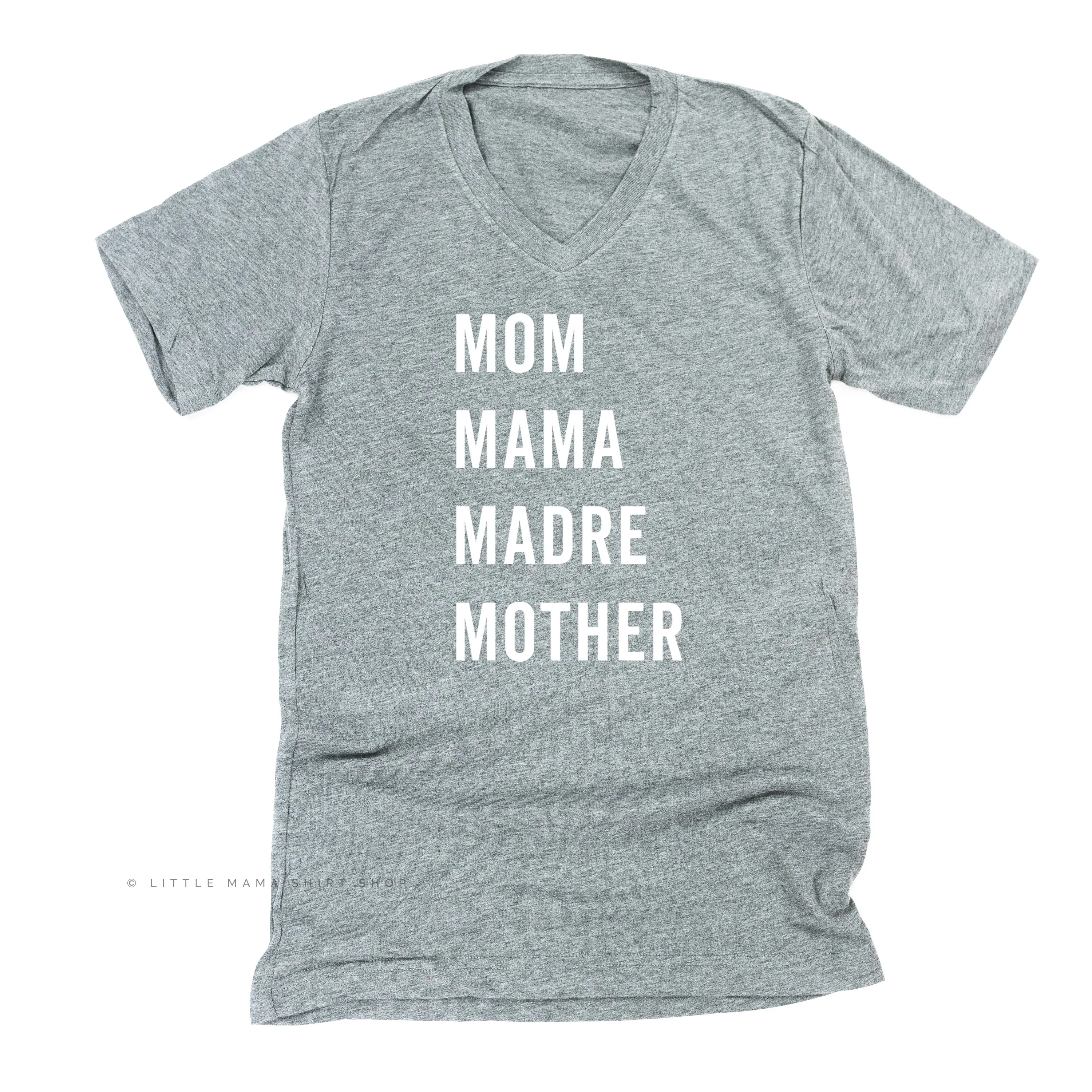 Mom Mama Madre Mother - Basics Collection - Unisex Tee