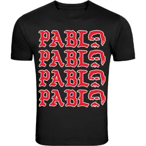 Pablo Escobar Smiling Mug Shot Adult Mens Pablo Escobar Plug Tee Plata o Plomo Columbian Drug Lord Medellin T-Shirt Tee