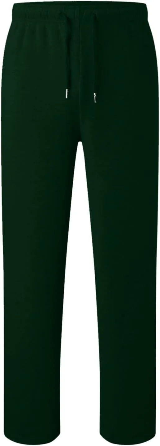 PGOJUNI Cargo Pants for Men, Mens Casual Joggers Cargo Pants Drawstring Sweatpants Casual Solid Long Trousers with Pockets