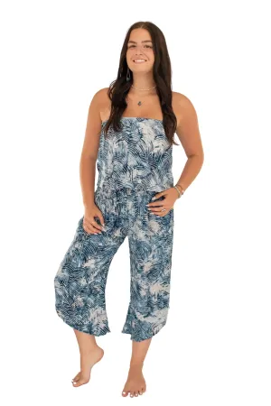 River Water Flare Capri Pant