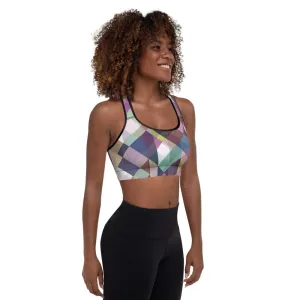 'Violet, etc.' padded sports bra
