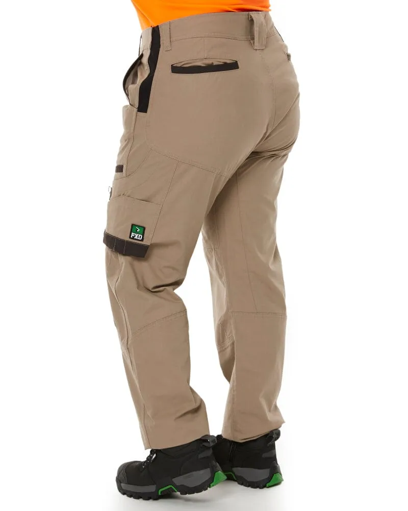 WP-7W Womens Stretch Ripstop Work Pant - Khaki